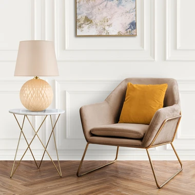 Stolní lampa SANTANA ecru