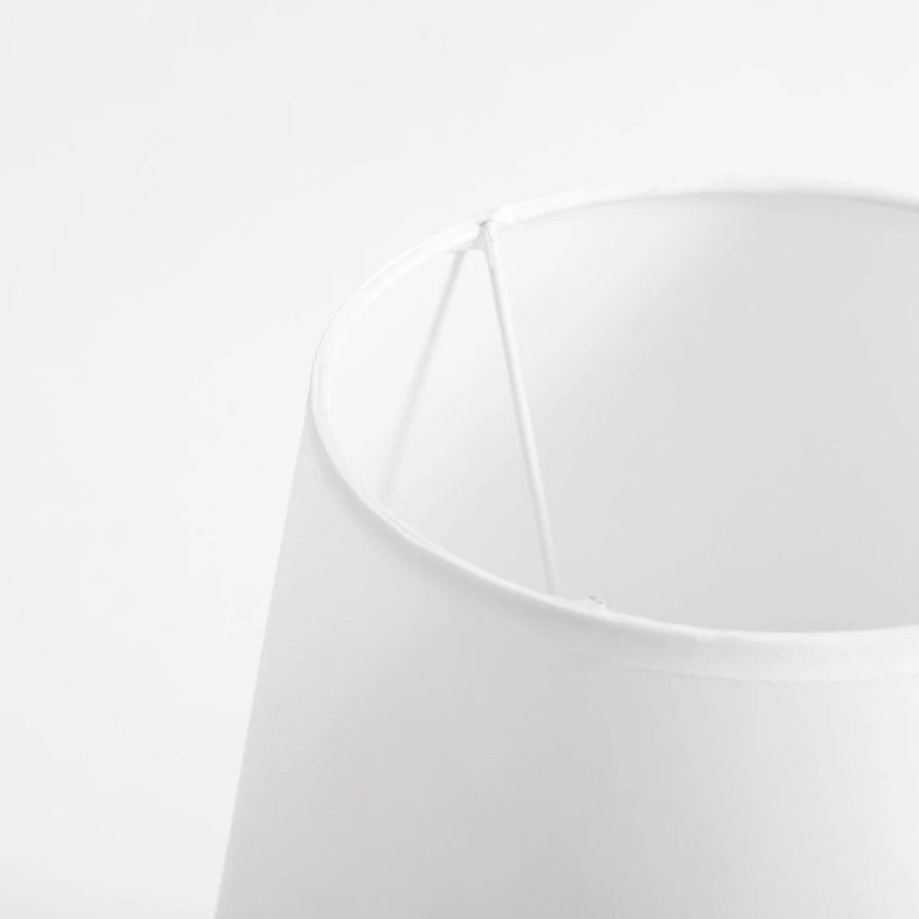 Černo-bílá stolní lampa 31,5 cm