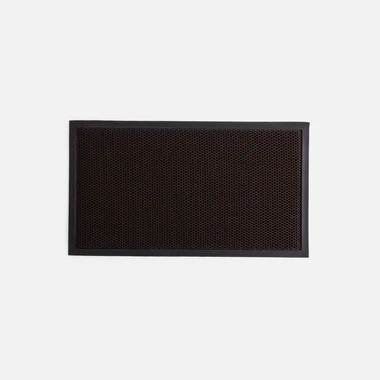 Rohožka na boty, tmavě hnědá, 43x76 cm