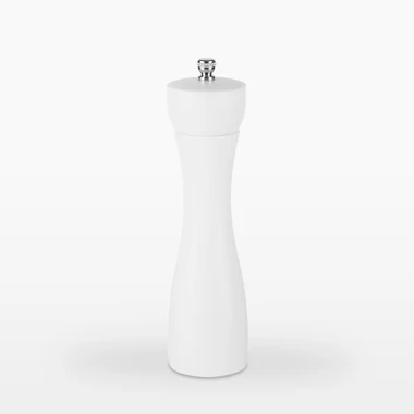 Mlýnek na pepř a sůl 21 cm bílý