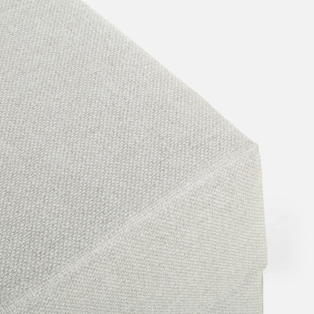Světle šedá válenda SIBI 90x200 cm