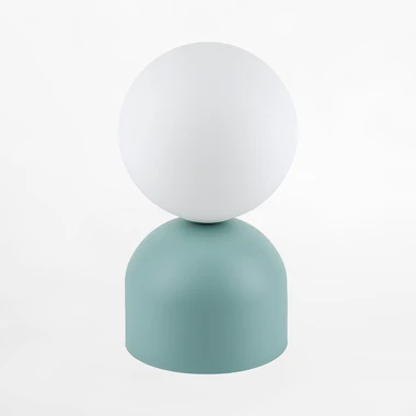 Stolní lampa podstavec v mátově zelené barvě MIKI