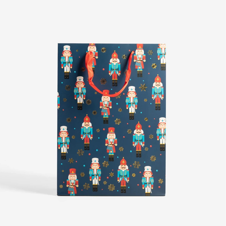 Vánoční dárková taška 34,5 cm MIX