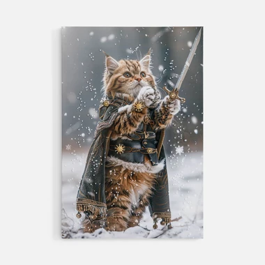 Obraz na plátně, kočičí princ, 40x60 cm