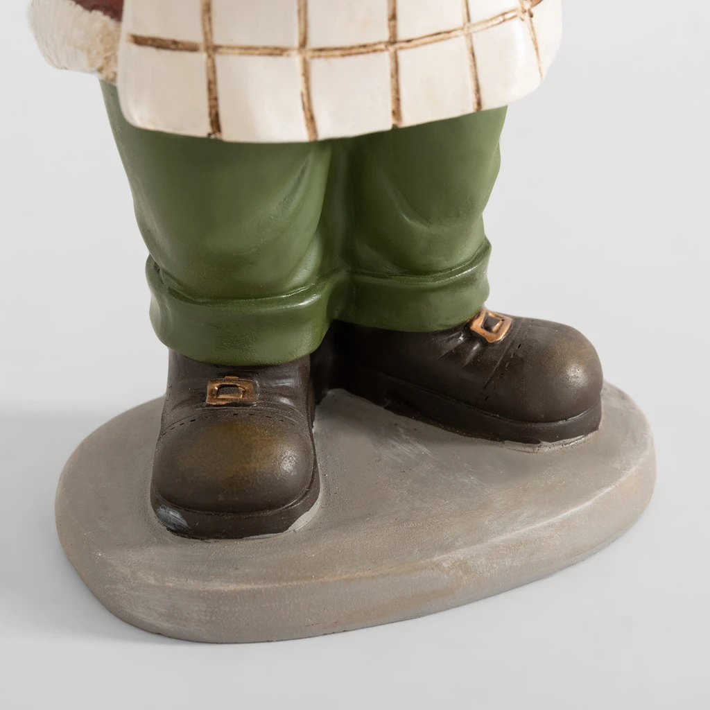 Dekorativní figurka Mikuláš s podnosem