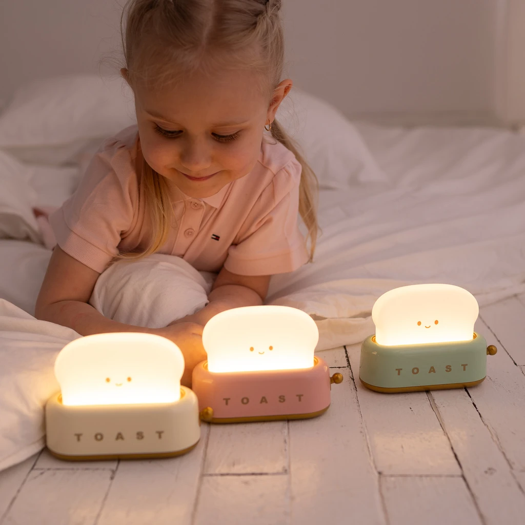 Noční lampička LED MARY'S zelená TOUSTOVAČ