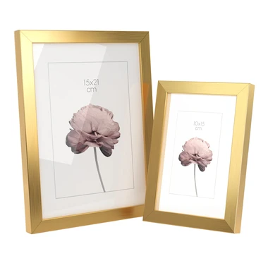 Fotorámeček 10 x 15 zlatý PRAGUE