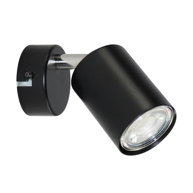 Černé bodové nástěnné svítidlo ORO GAVIA