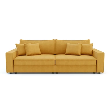 Pohovka 4místná MARKOS hořčicová