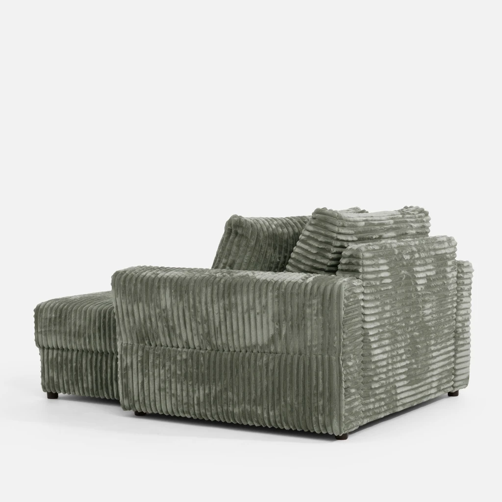 Křeslo loveseat zelené NOEMI