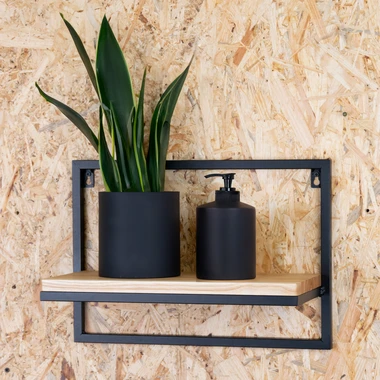 Závěsná police na květináče ve stylu loft REVEL