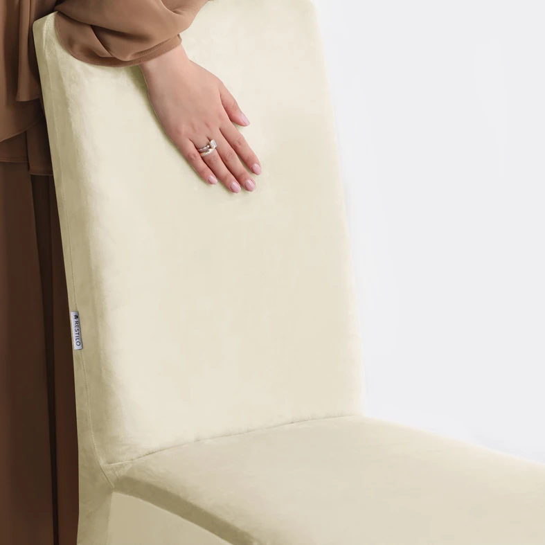 Zdjęcie pokrowca. Zbliżenie. Widać fakturę materiału.