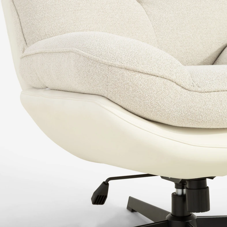 Zdjęcie fotela. Zbliżenie na detale. 