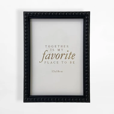 Černý fotorámeček 13x18 cm
