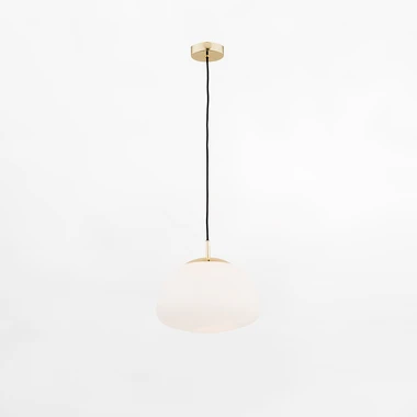 Mosazné závěsné svítidlo TRINI fi 30 cm