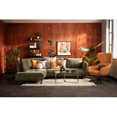 Konferenční stolek se skleněnou deskou DOLCINE