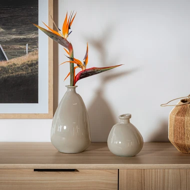 Skleněná váza 16,5 cm MIX