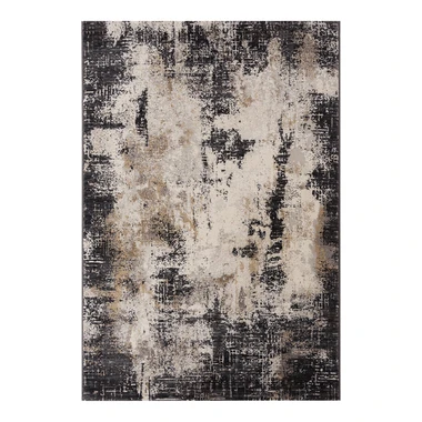 Abstraktní šedý koberec NOVANTA 200x290 cm