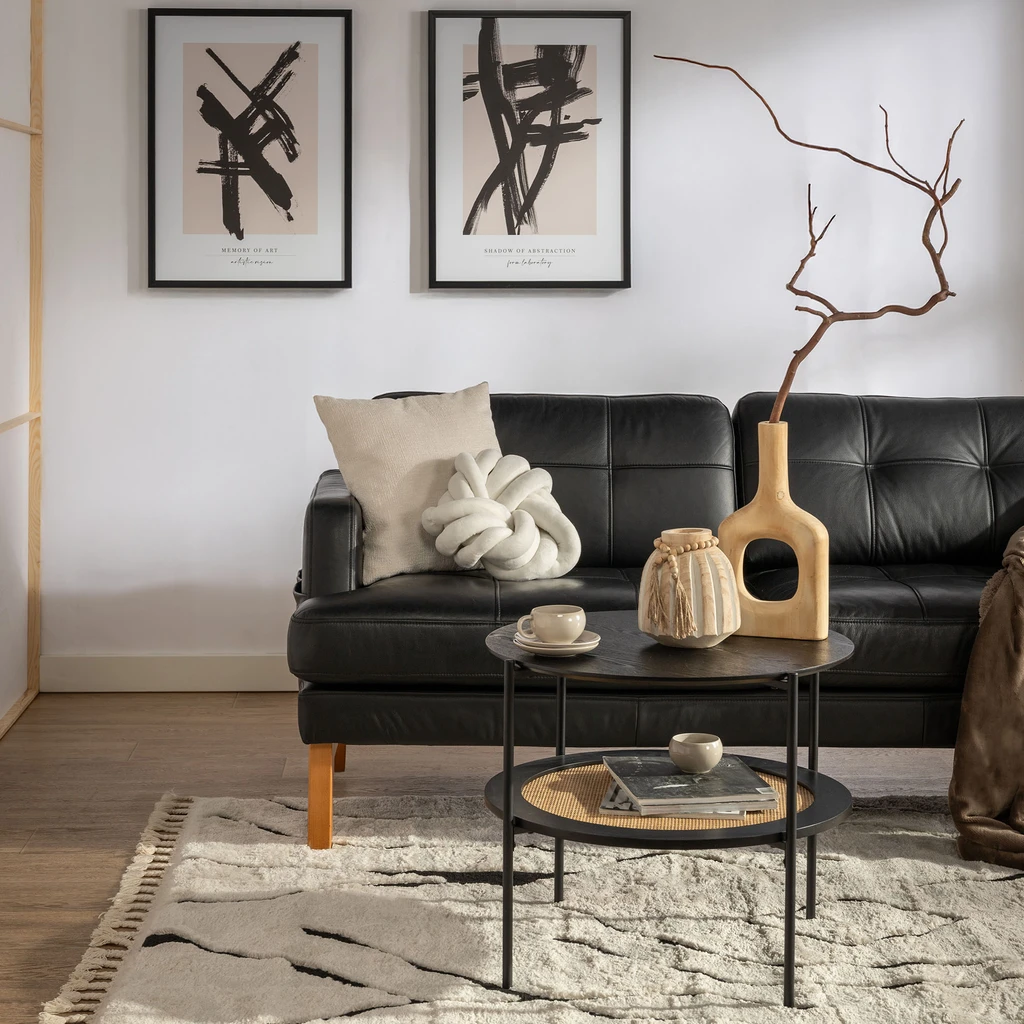Obraz BLACK ABSTRACT I 50x70 cm
