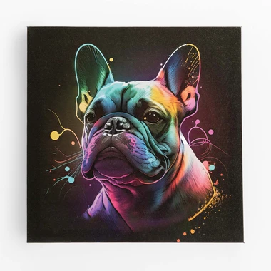 Obraz na plátně PES II 28x28 cm