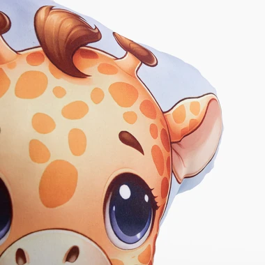 Mazlící polštář ŽIRAFA 40x40 cm