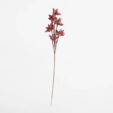 Umělá špinavě růžová květina 95 cm