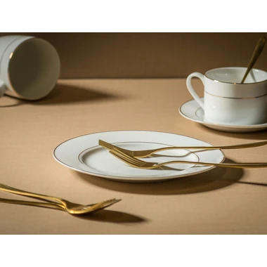 Porcelánový dezertní talíř ORO 20 cm