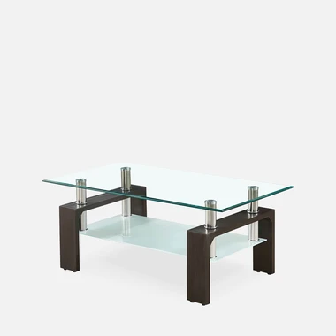 Skleněný konferenční stolek CENT II