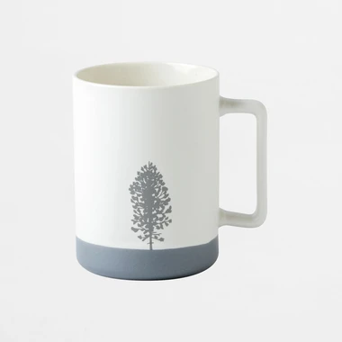 Porcelánový hrnek s motivem lesa 400 ml