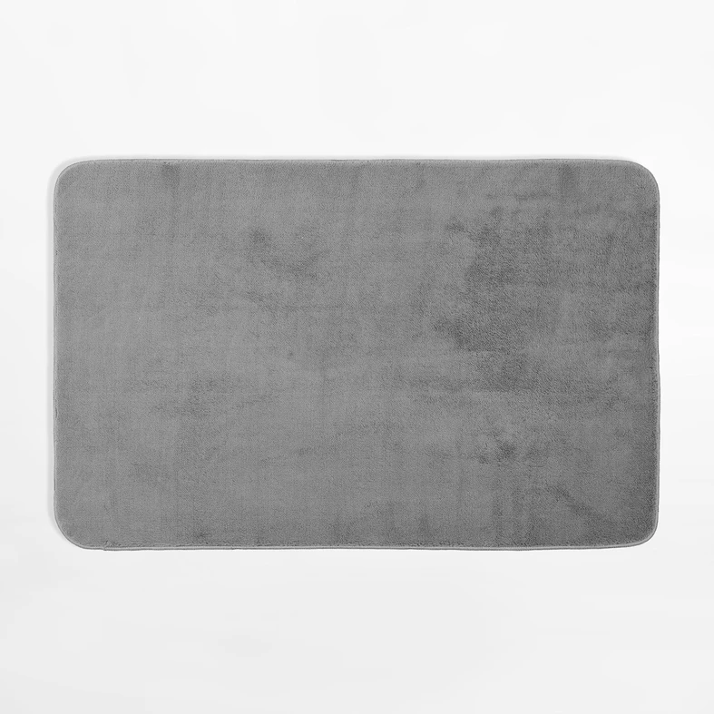 Koupelnová předložka BATHMAN 50x80 cm tmavě šedá.