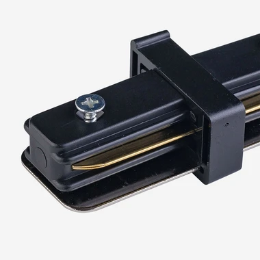 Rovná spojka pro lištu TRACER černá