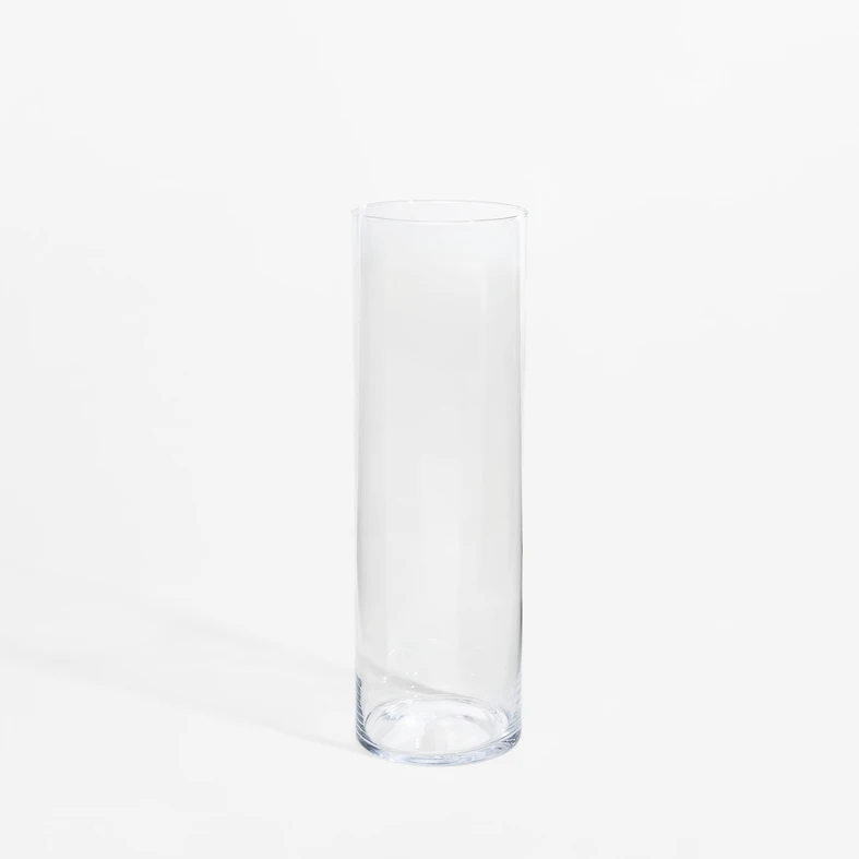 Skleněná váza VÁLEC 50 cm
