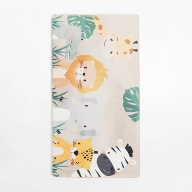 Koberec se zvířátky JUNGLE, 80x150 cm
