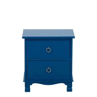 Klasický modrý noční stolek CLESS