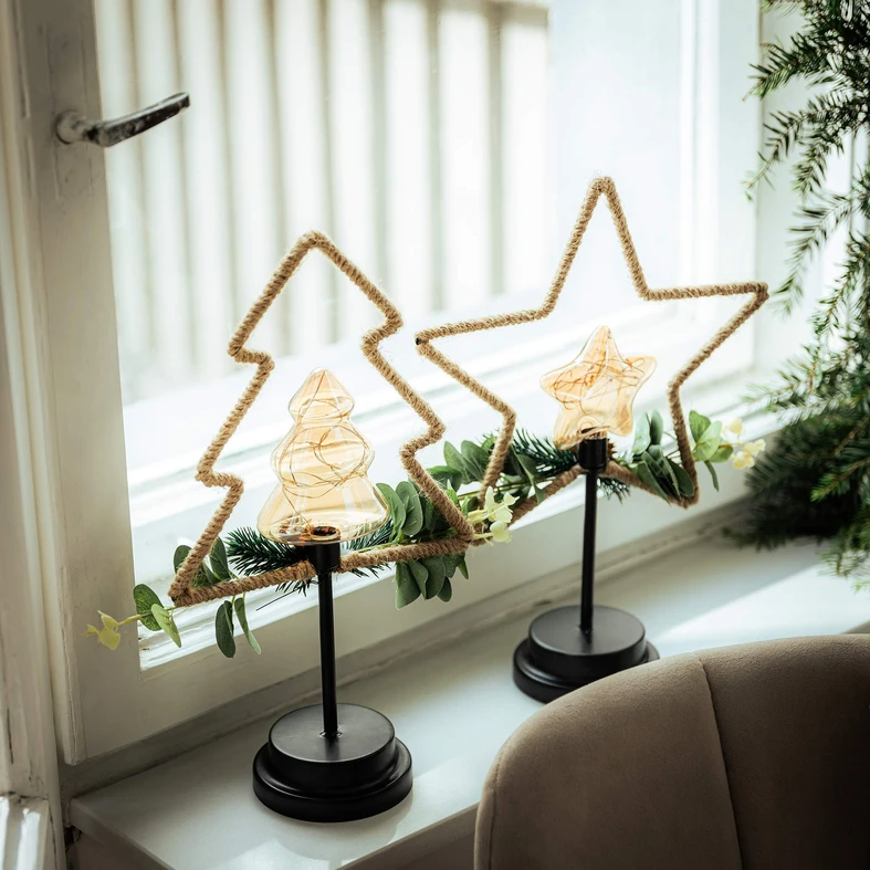 Vánoční dekorace LED STROMEČEK 34,5 cm