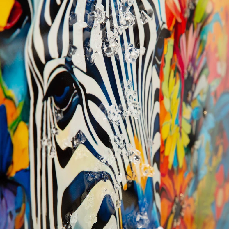 Obraz na plátně ZEBRA I 60x60 cm