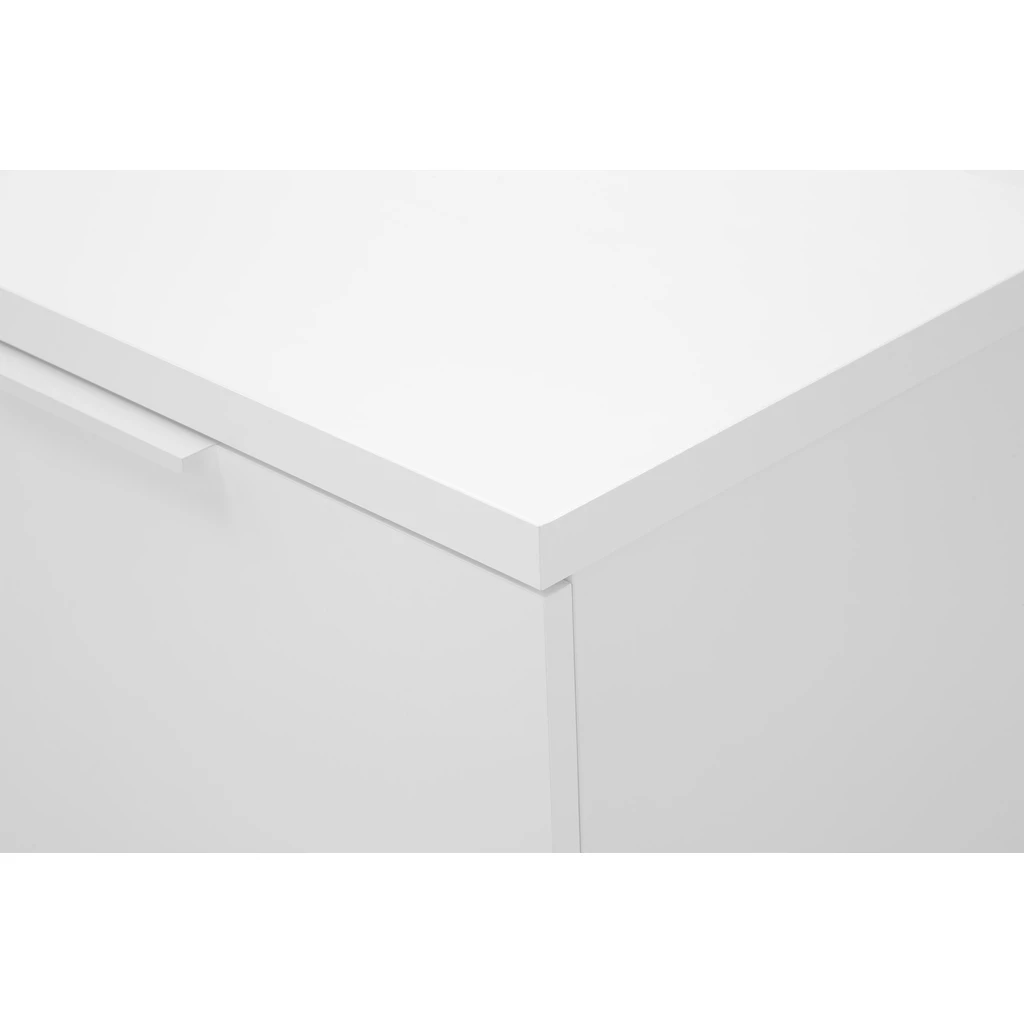 Bílá TV skříňka MUNDI 240 cm