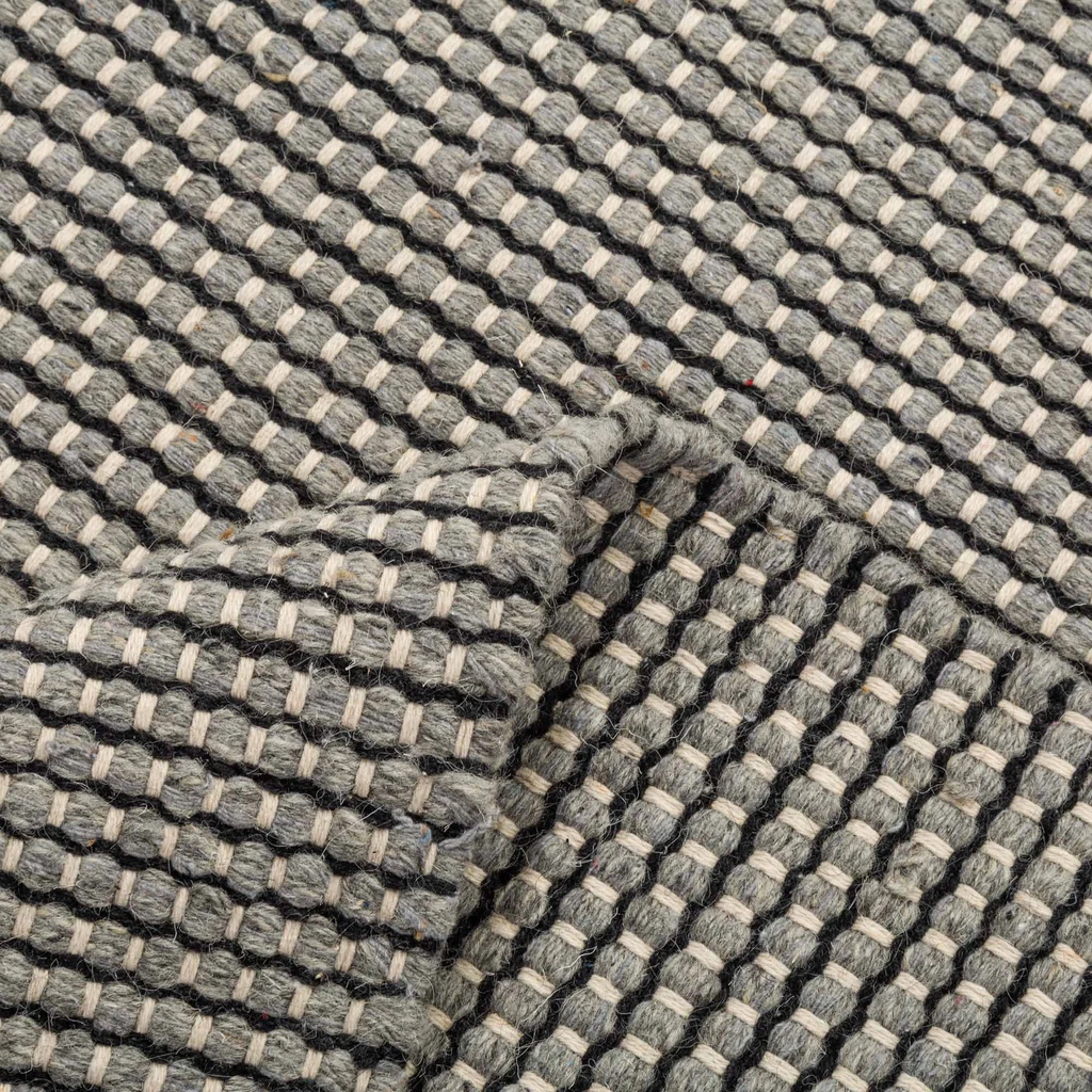 Vlněný koberec GOTTI, šedý, 160x230cm