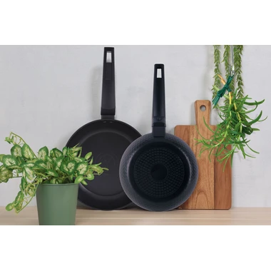 Černá indukční pánev OLIO 24 cm