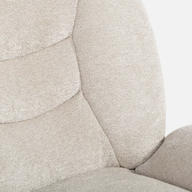 Retro otočné křeslo DIAMANTU béžové