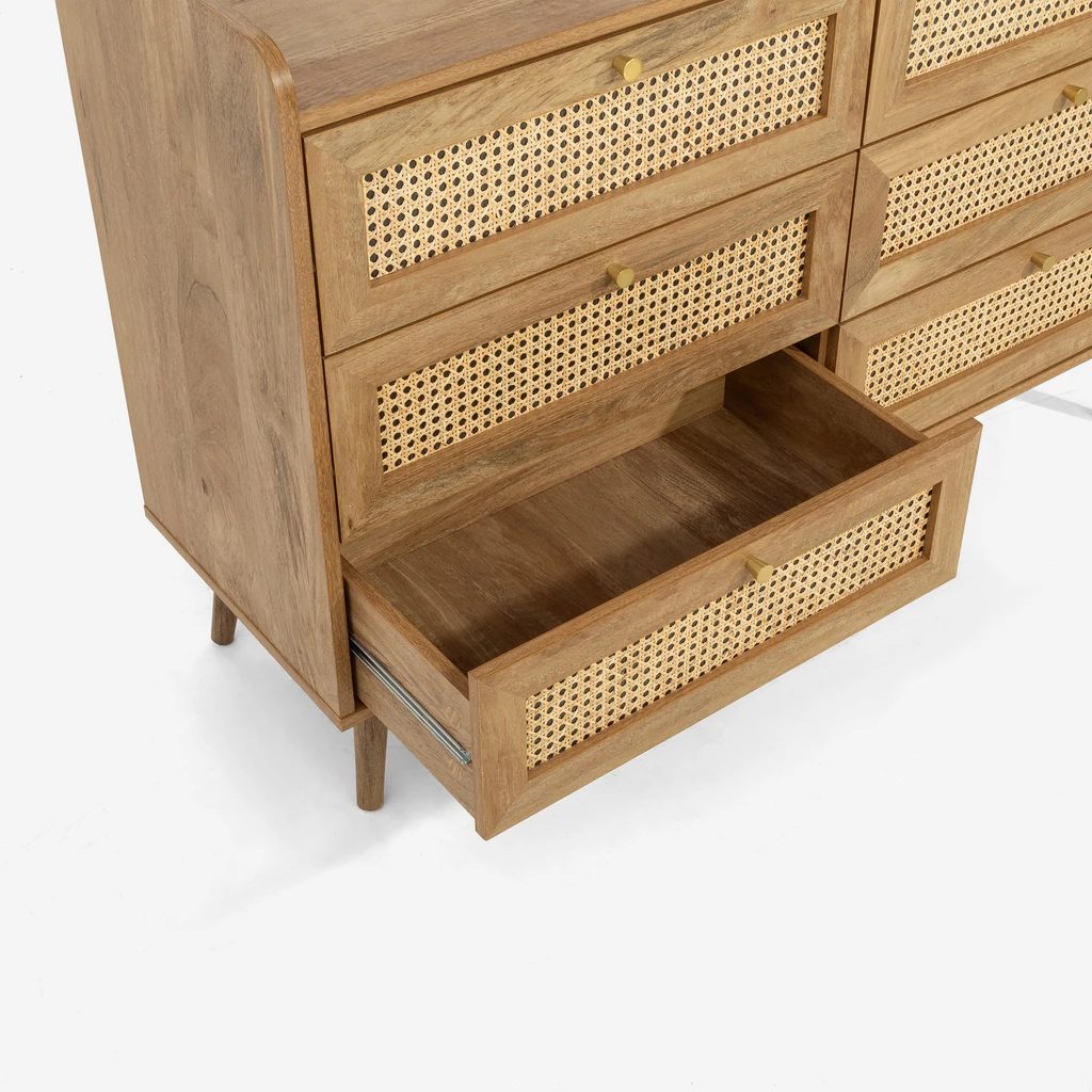 Komoda se zásuvkami boho FUZIONE 120 cm