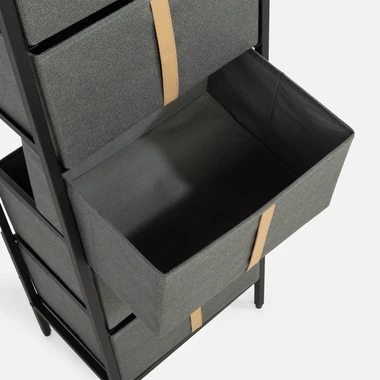 Vysoká látková komoda LENISSO