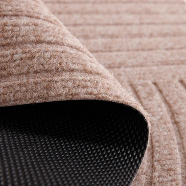 Rohožka na boty PRESS, taupe, 40x60 cm