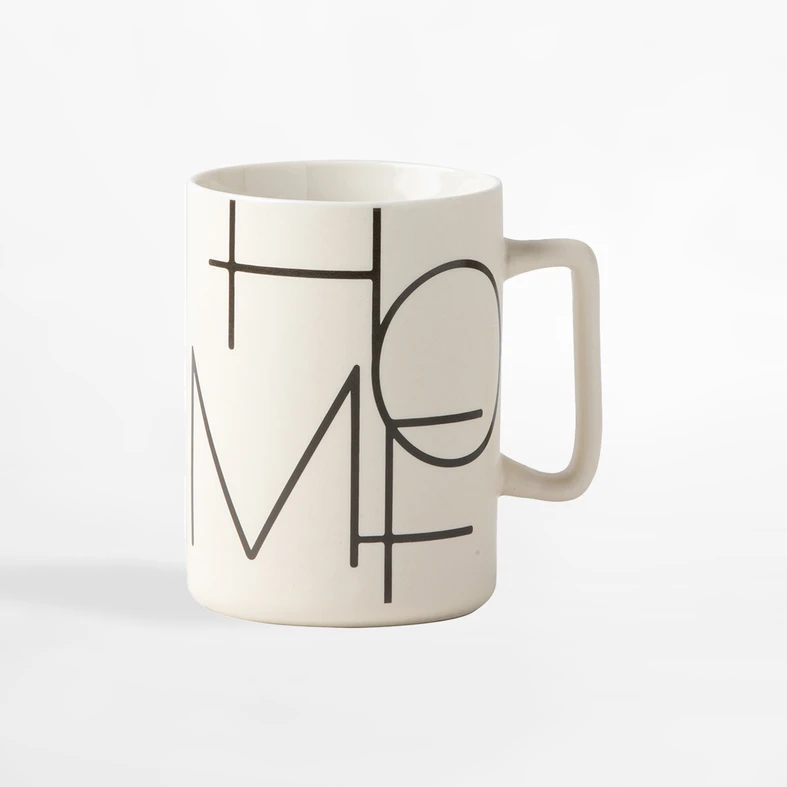 Béžový hrnek HOME 400 ml