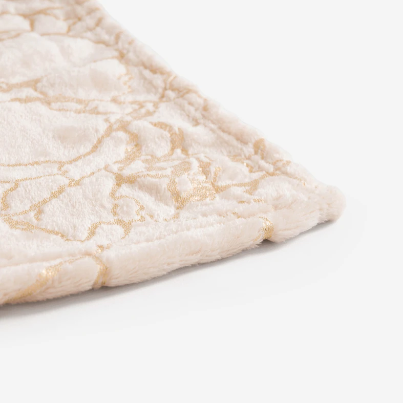 Béžová deka MARMO 150x200 cm