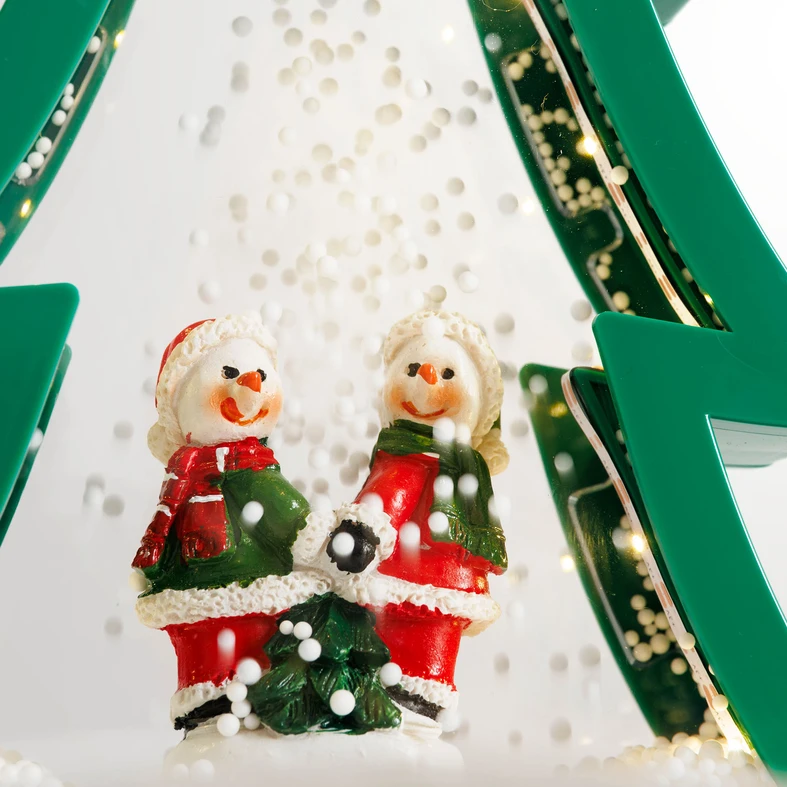 Hrající stromeček LED dekorace