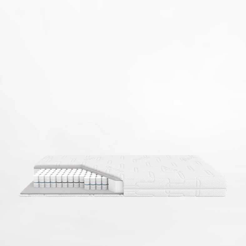 Materac ze sprężynami kieszeniowymi, o twardości H4