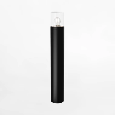 Černá venkovní stojací lampa SIENNA
