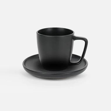 Keramický šálek s podšálkem ALMA 220 ml