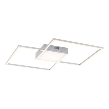 Stříbrné stropní svítidlo s dálkovým ovládáním ASMIN